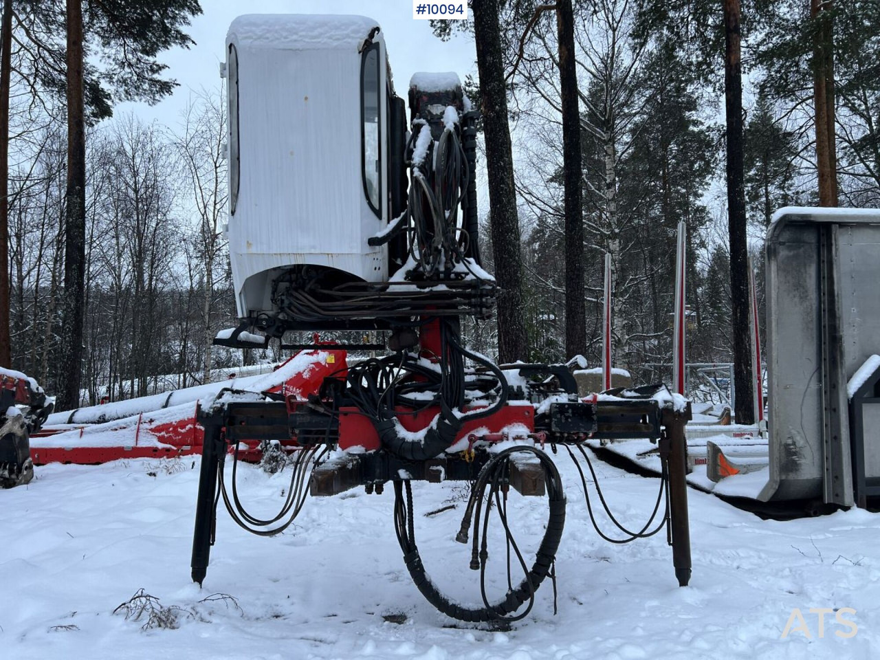 Palfinger Epsilon M110 Timber crane with double jib - Γερανός παπαγάλος: φωτογραφία 3 Palfinger Epsilon M110 Timber crane with double jib - Γερανός παπαγάλος: φωτογραφία 3