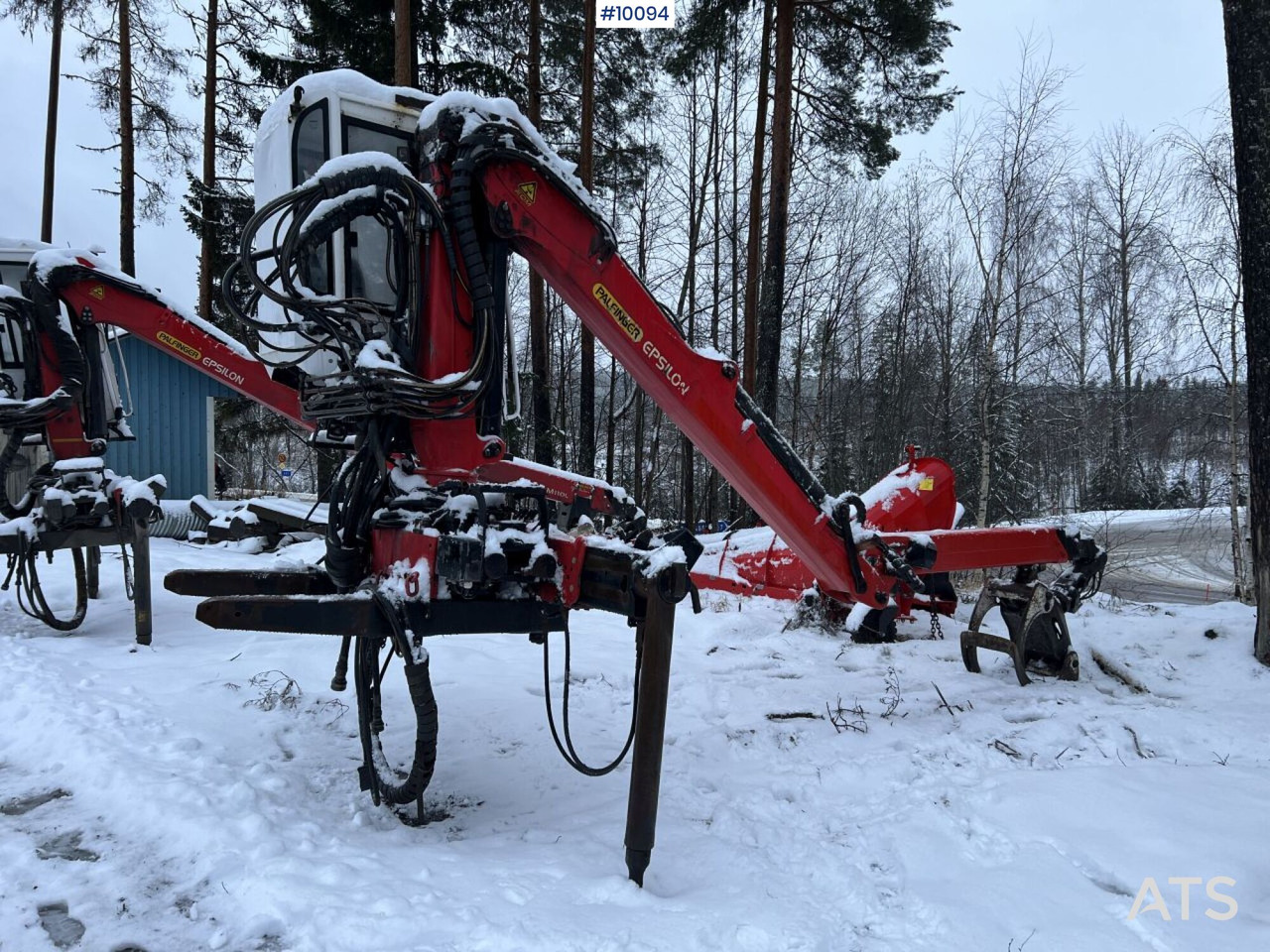 Palfinger Epsilon M110 Timber crane with double jib - Γερανός παπαγάλος: φωτογραφία 1 Palfinger Epsilon M110 Timber crane with double jib - Γερανός παπαγάλος: φωτογραφία 1