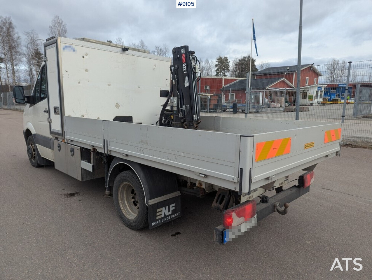 Pickup Crane Truck VW Crafter 50 2.5 TDI with HIAB crane (SEE VIDEO) - Φορτηγό με γερανό: φωτογραφία 4 Pickup Crane Truck VW Crafter 50 2.5 TDI with HIAB crane (SEE VIDEO) - Φορτηγό με γερανό: φωτογραφία 4