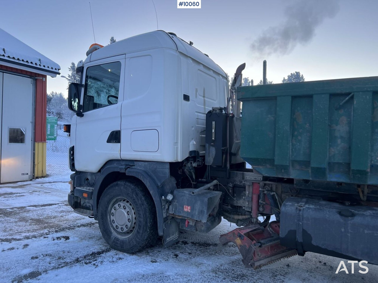 SCANIA R164 Tipper truck with plow equipment (VIDEO) - Φορτηγό ανατρεπόμενο: φωτογραφία 2 SCANIA R164 Tipper truck with plow equipment (VIDEO) - Φορτηγό ανατρεπόμενο: φωτογραφία 2