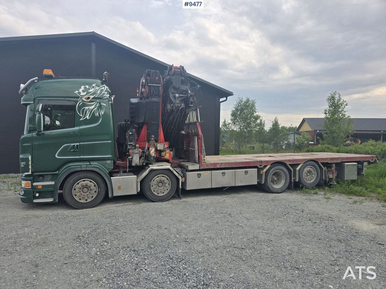Scania Crane Truck Fassi F950XP and Trailer - Φορτηγό με γερανό: φωτογραφία 3 Scania Crane Truck Fassi F950XP and Trailer - Φορτηγό με γερανό: φωτογραφία 3