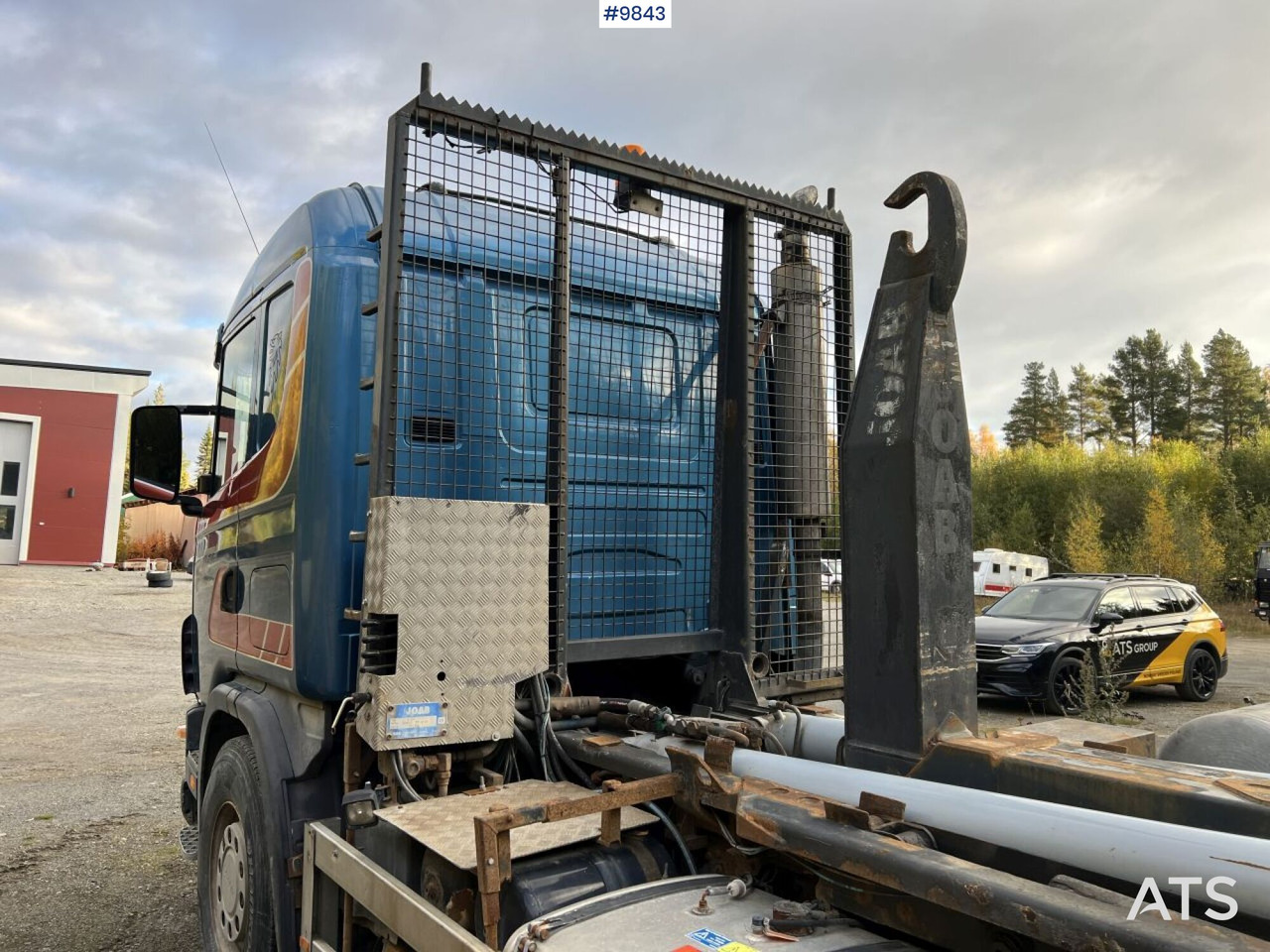 Scania R144 Hook Truck with plow equipment - Φορτηγό φόρτωσης γάντζου: φωτογραφία 5 Scania R144 Hook Truck with plow equipment - Φορτηγό φόρτωσης γάντζου: φωτογραφία 5