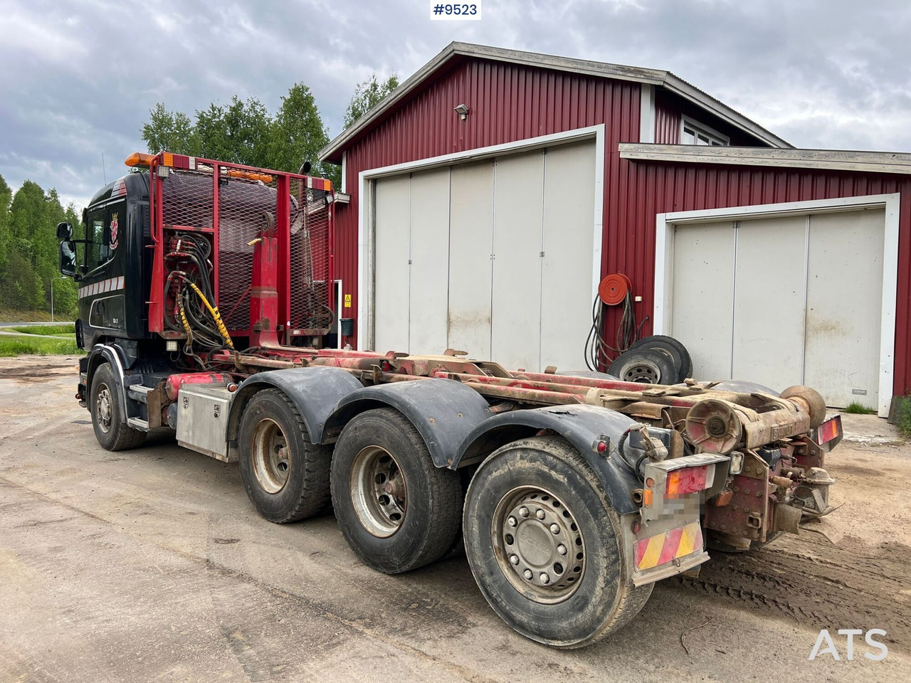 Scania R164 Tridem Hooklift - Φορτηγό φόρτωσης γάντζου: φωτογραφία 3 Scania R164 Tridem Hooklift - Φορτηγό φόρτωσης γάντζου: φωτογραφία 3