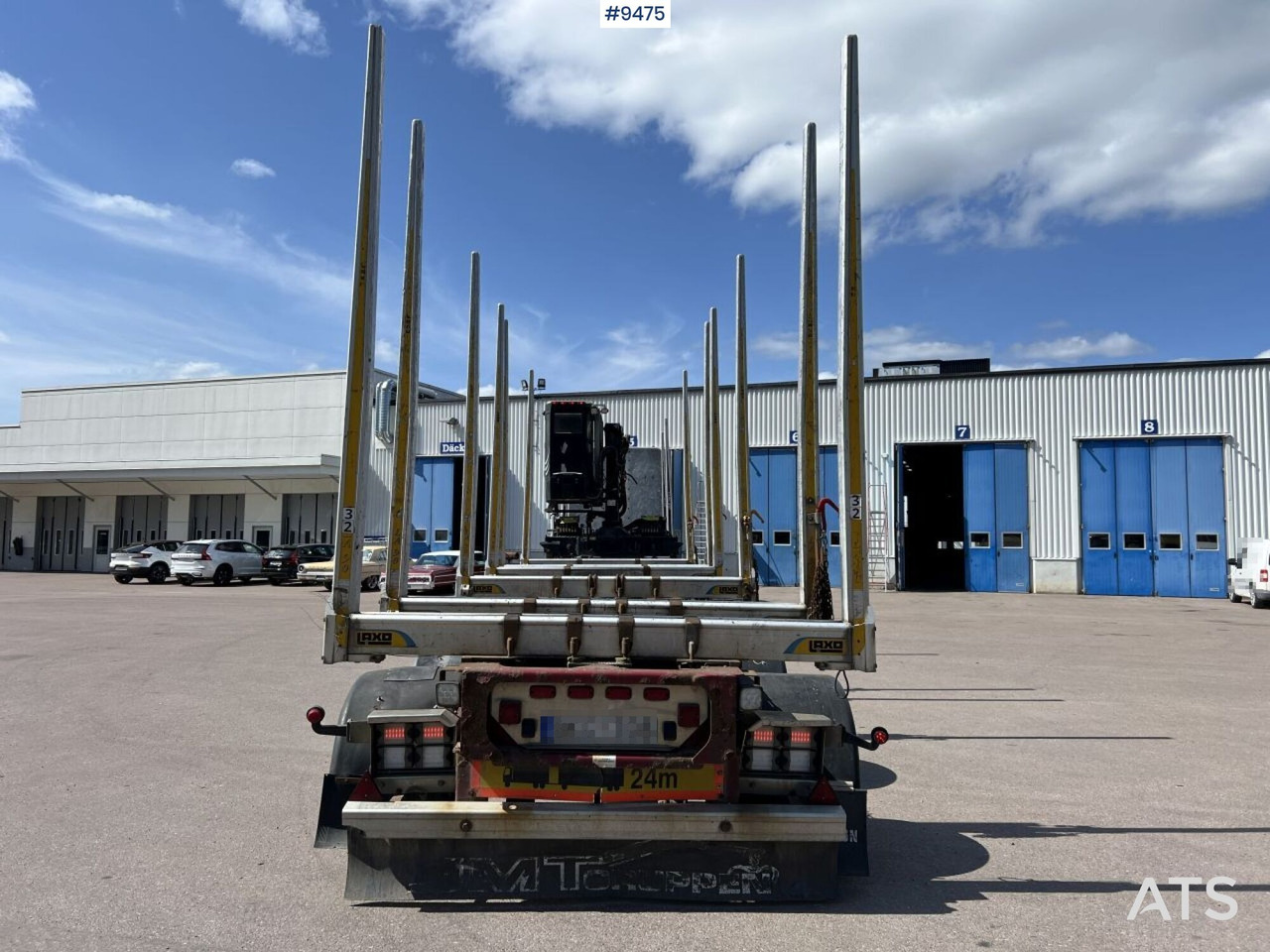 Scania R580 Timmerbil med kran och släp, Timmerekipage - Φορτηγό ξυλείας: φωτογραφία 3 Scania R580 Timmerbil med kran och släp, Timmerekipage - Φορτηγό ξυλείας: φωτογραφία 3