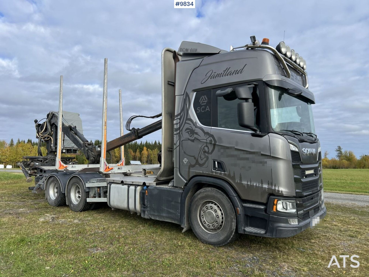 Scania R650 Timber truck with Kesla crane - Φορτηγό ξυλείας, Φορτηγό με γερανό: φωτογραφία 5 Scania R650 Timber truck with Kesla crane - Φορτηγό ξυλείας, Φορτηγό με γερανό: φωτογραφία 5