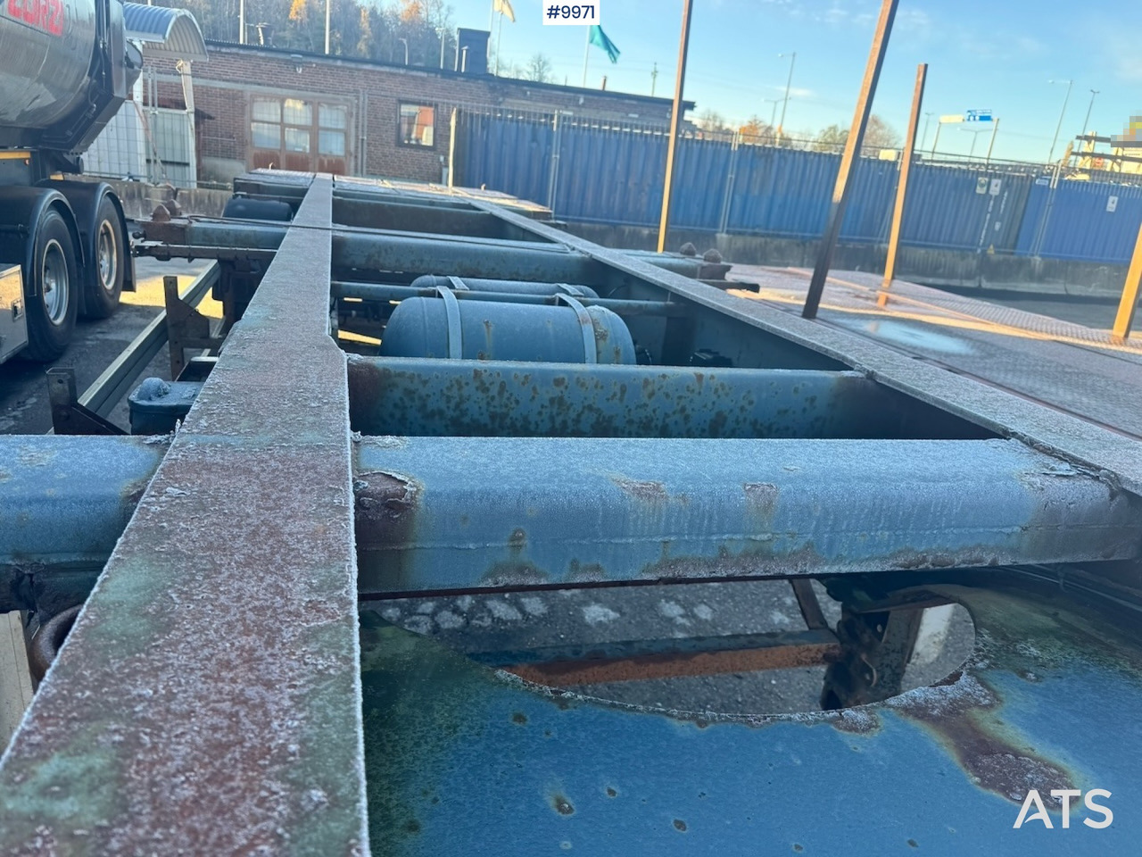 Schweriner CS40 container chassis. - Επικαθήμενο σασί: φωτογραφία 2 Schweriner CS40 container chassis. - Επικαθήμενο σασί: φωτογραφία 2