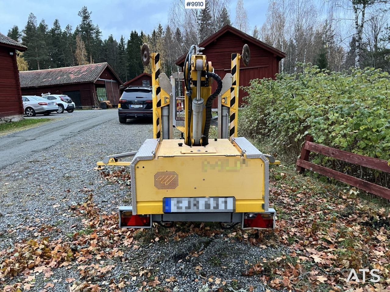 Skylift - Omme Mini-12 - Καλαθοφόρο σε τρέιλερ: φωτογραφία 5 Skylift - Omme Mini-12 - Καλαθοφόρο σε τρέιλερ: φωτογραφία 5