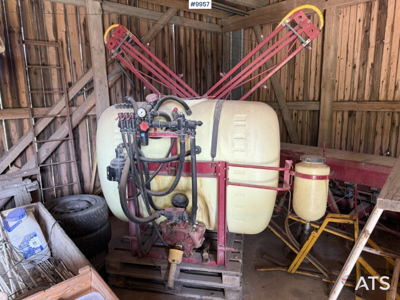 Sprayer Hardi 800L 12m - Αναρτώμενο ψεκαστικό: φωτογραφία 2 Sprayer Hardi 800L 12m - Αναρτώμενο ψεκαστικό: φωτογραφία 2