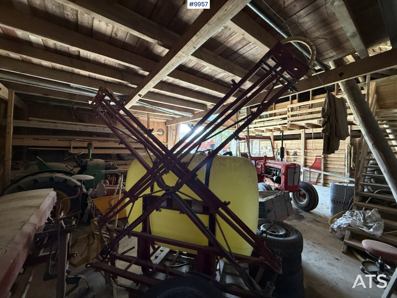 Sprayer Hardi 800L 12m - Αναρτώμενο ψεκαστικό: φωτογραφία 4 Sprayer Hardi 800L 12m - Αναρτώμενο ψεκαστικό: φωτογραφία 4