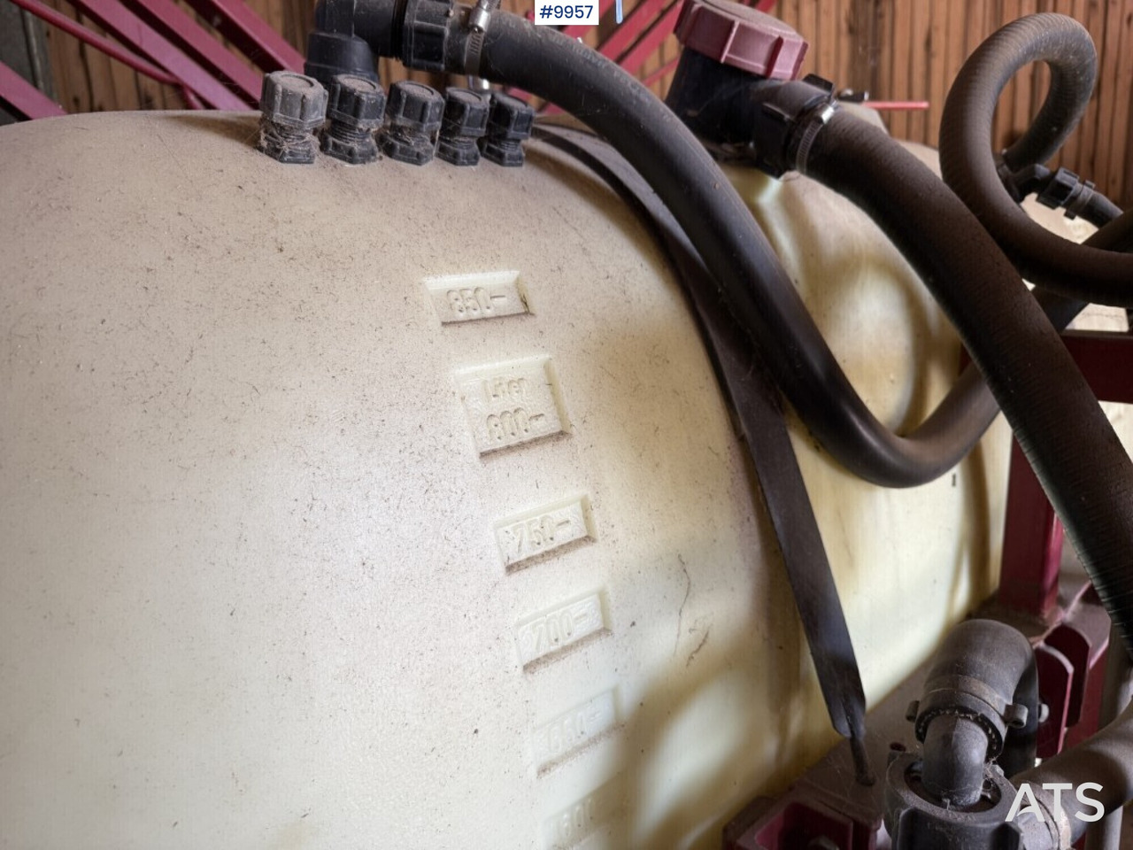 Αναρτώμενο ψεκαστικό Sprayer Hardi 800L 12m: φωτογραφία 10