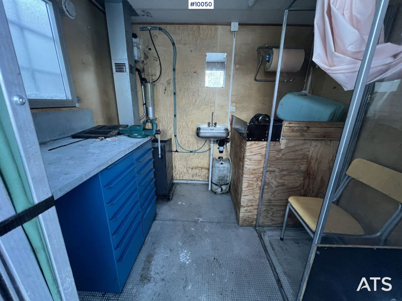 Staff cabin - Arbetsvagnar MR 4510 - Σπίτι εμπορευματοκιβωτία, Τρέιλερ: φωτογραφία 4 Staff cabin - Arbetsvagnar MR 4510 - Σπίτι εμπορευματοκιβωτία, Τρέιλερ: φωτογραφία 4