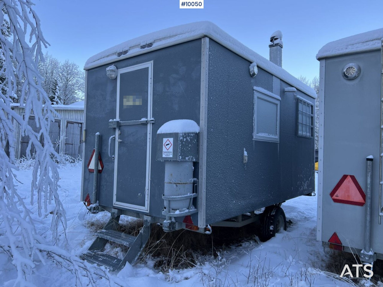 Staff cabin - Arbetsvagnar MR 4510 - Σπίτι εμπορευματοκιβωτία, Τρέιλερ: φωτογραφία 3 Staff cabin - Arbetsvagnar MR 4510 - Σπίτι εμπορευματοκιβωτία, Τρέιλερ: φωτογραφία 3