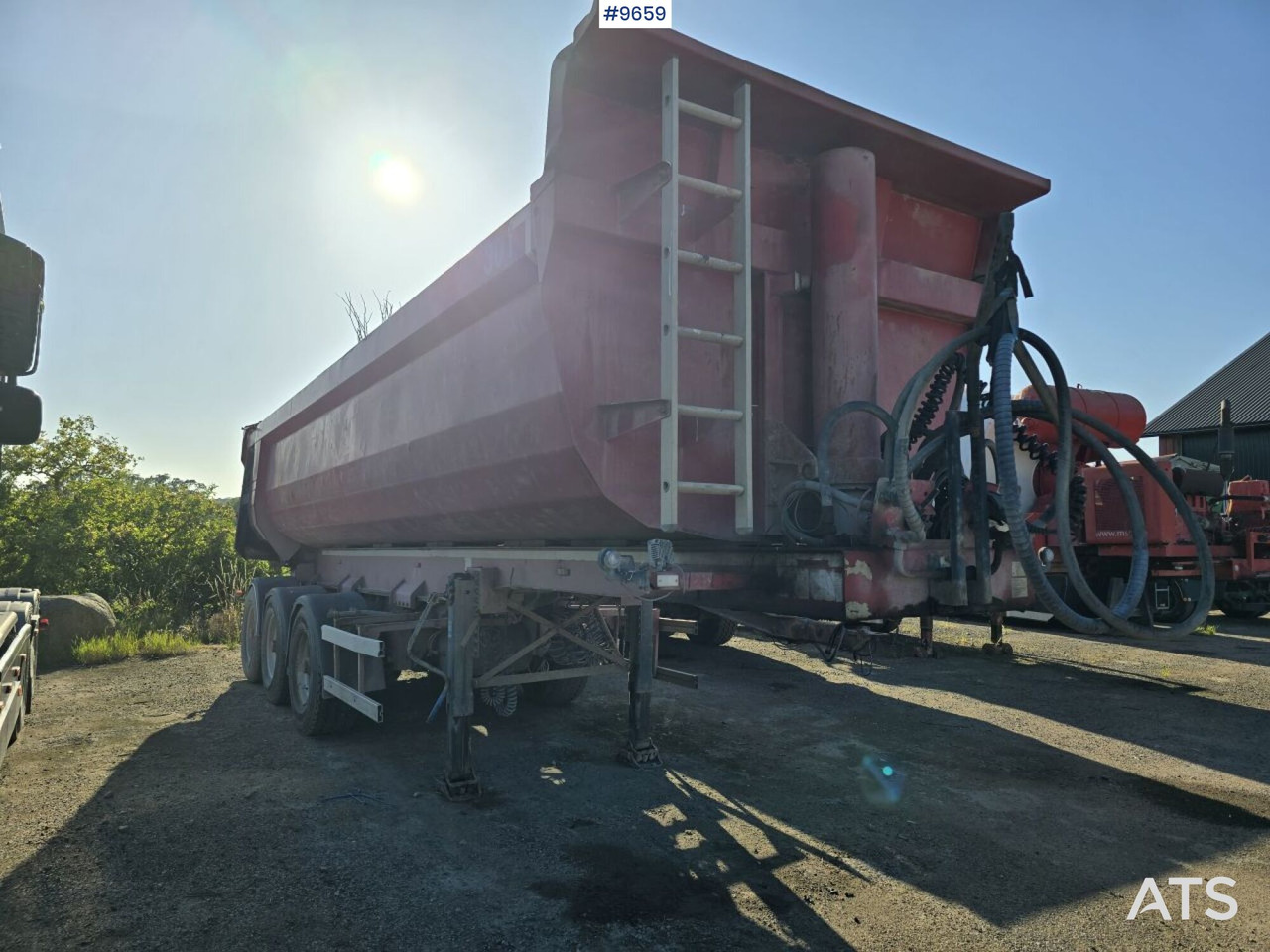 Tipper trailer Damm SE-42T - Επικαθήμενο ανατρεπόμενο: φωτογραφία 2 Tipper trailer Damm SE-42T - Επικαθήμενο ανατρεπόμενο: φωτογραφία 2