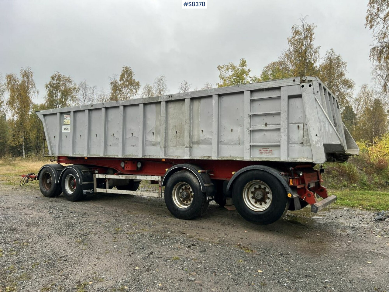 Tipper trailer, Fruehauf TP-87 with dump body Benalu - Ρυμούλκα ανατρεπόμενο: φωτογραφία 3 Tipper trailer, Fruehauf TP-87 with dump body Benalu - Ρυμούλκα ανατρεπόμενο: φωτογραφία 3
