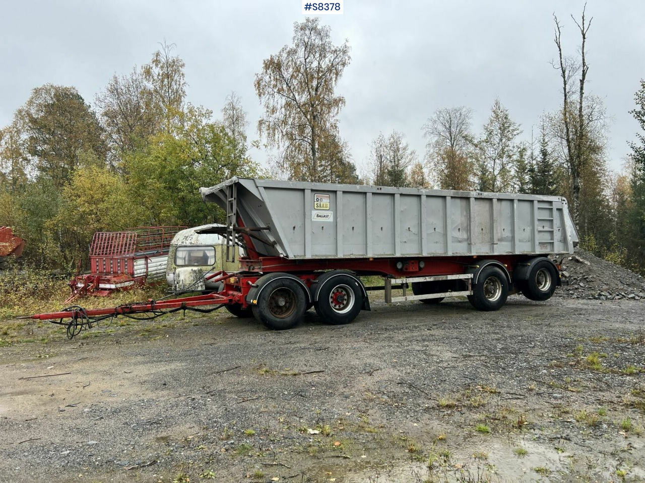 Tipper trailer, Fruehauf TP-87 with dump body Benalu - Ρυμούλκα ανατρεπόμενο: φωτογραφία 2 Tipper trailer, Fruehauf TP-87 with dump body Benalu - Ρυμούλκα ανατρεπόμενο: φωτογραφία 2
