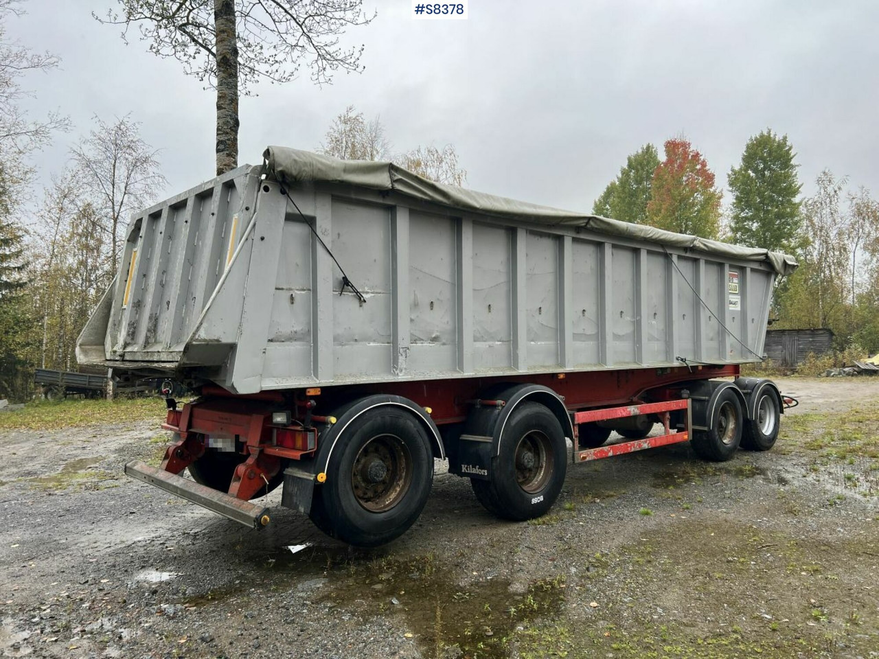 Tipper trailer, Fruehauf TP-87 with dump body Benalu - Ρυμούλκα ανατρεπόμενο: φωτογραφία 5 Tipper trailer, Fruehauf TP-87 with dump body Benalu - Ρυμούλκα ανατρεπόμενο: φωτογραφία 5