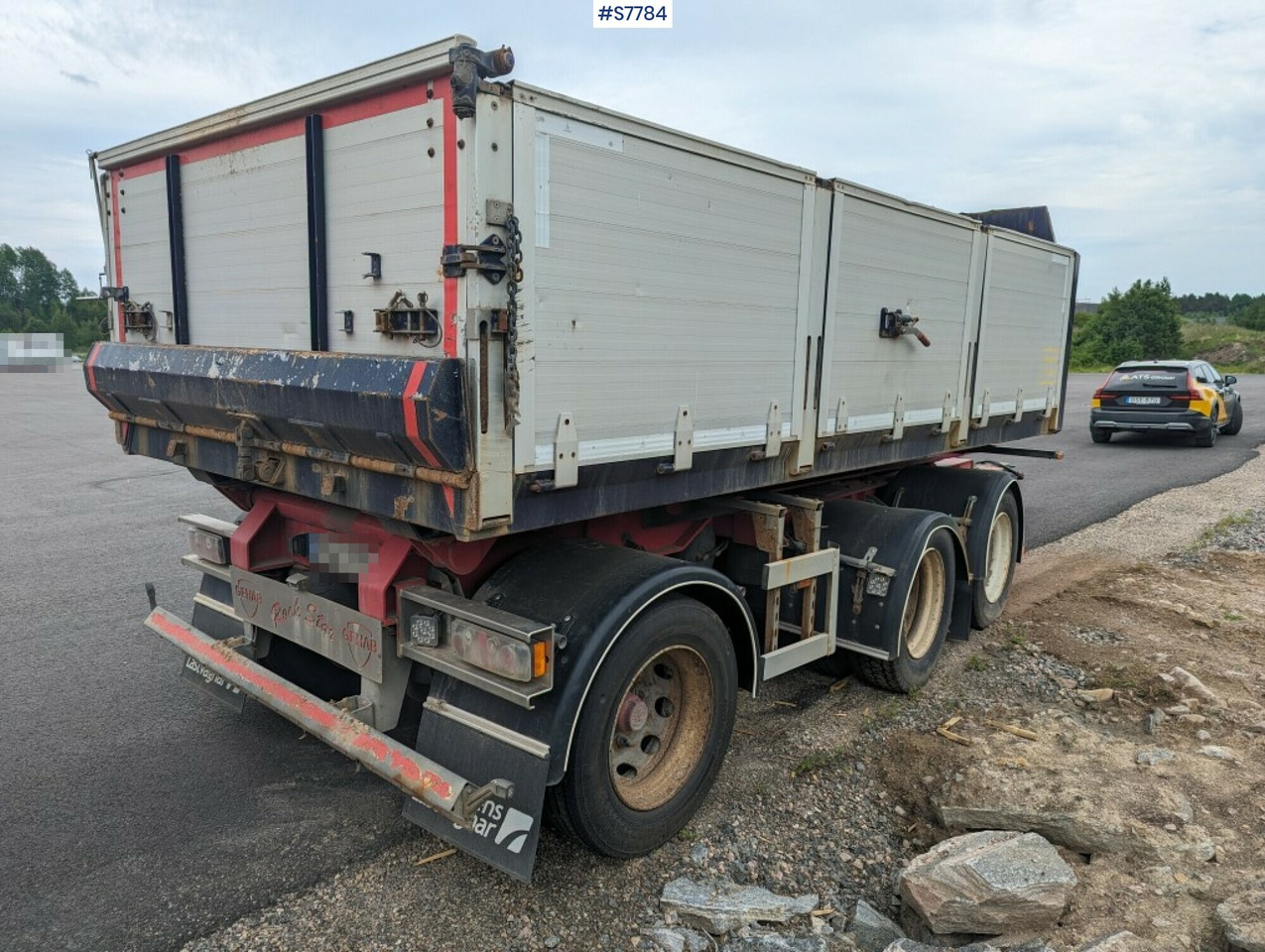 Tipper trailer GEHAB 3-axlat - Ρυμούλκα ανατρεπόμενο: φωτογραφία 4 Tipper trailer GEHAB 3-axlat - Ρυμούλκα ανατρεπόμενο: φωτογραφία 4