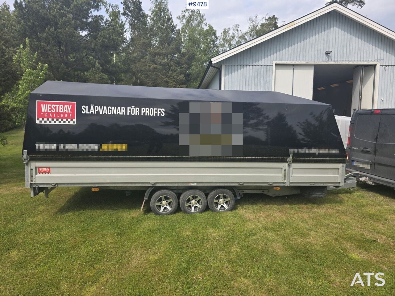 Trailer Agados Adam 15 with tipper and winch - Ρυμούλκα ανατρεπόμενο: φωτογραφία 3 Trailer Agados Adam 15 with tipper and winch - Ρυμούλκα ανατρεπόμενο: φωτογραφία 3