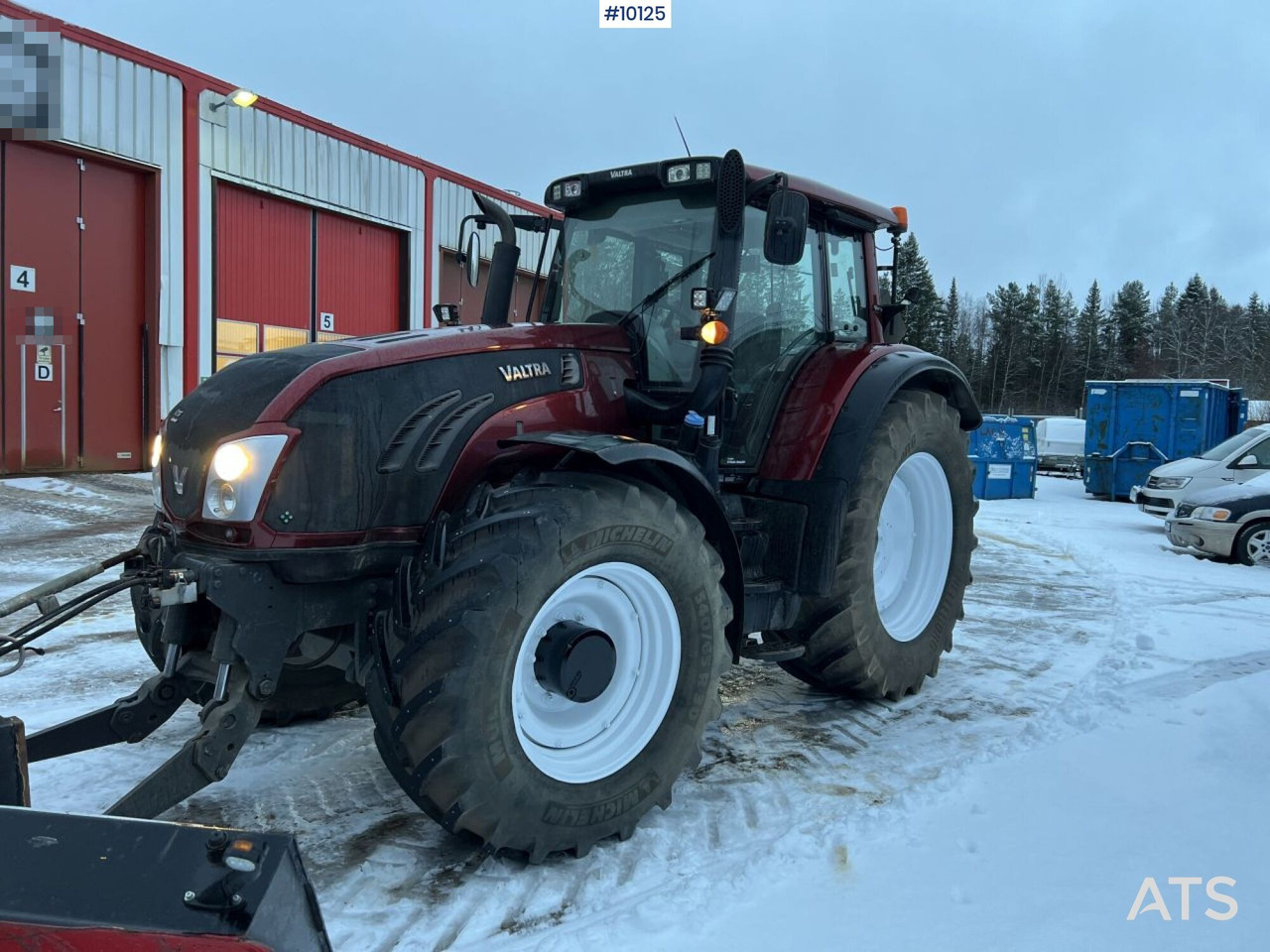 Δημοτικό τρακτέρ VALTRA T213 Tractor with plowing equipment: φωτογραφία 14 Δημοτικό τρακτέρ VALTRA T213 Tractor with plowing equipment: φωτογραφία 14