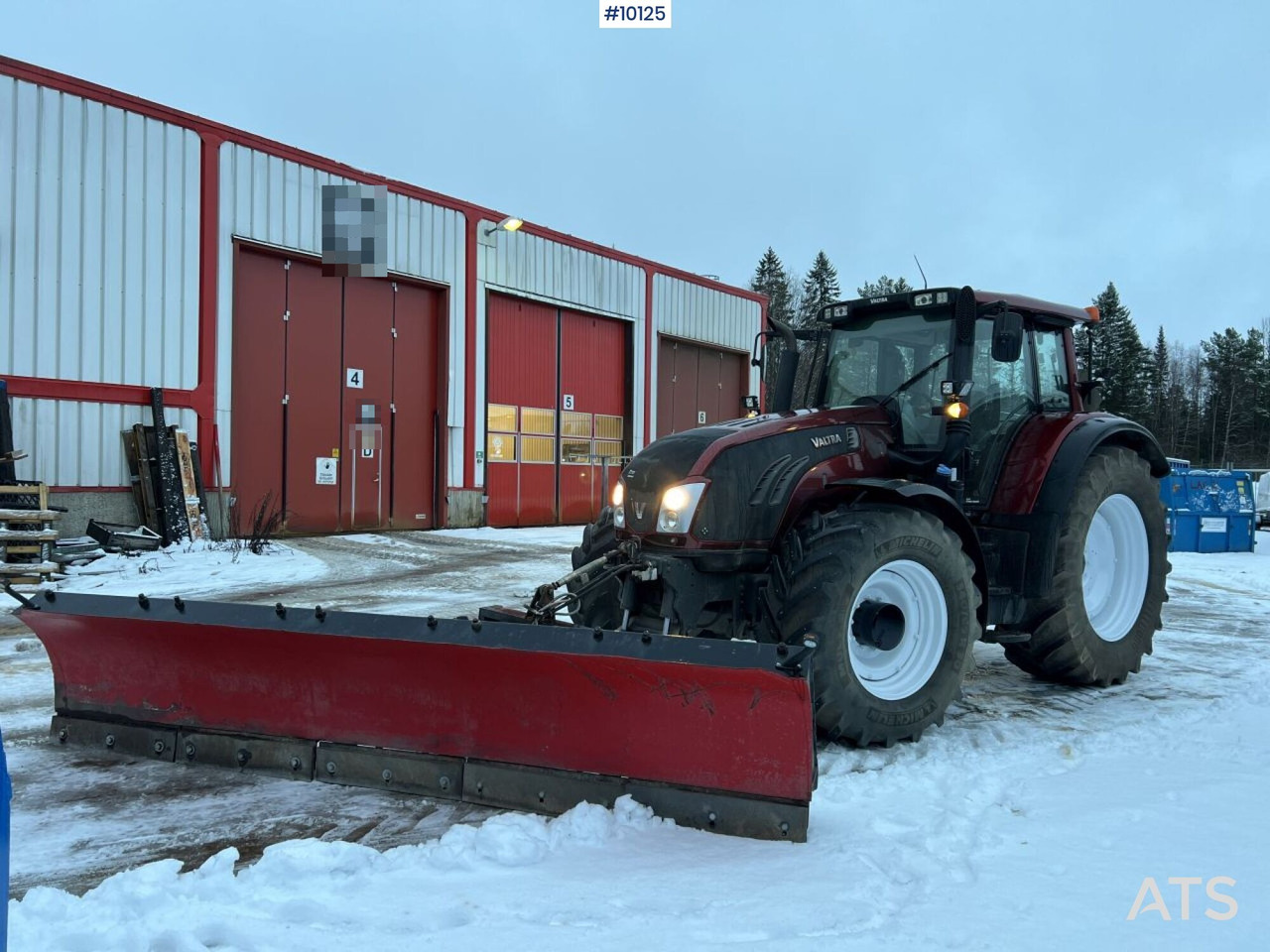 Δημοτικό τρακτέρ VALTRA T213 Tractor with plowing equipment: φωτογραφία 8 Δημοτικό τρακτέρ VALTRA T213 Tractor with plowing equipment: φωτογραφία 8