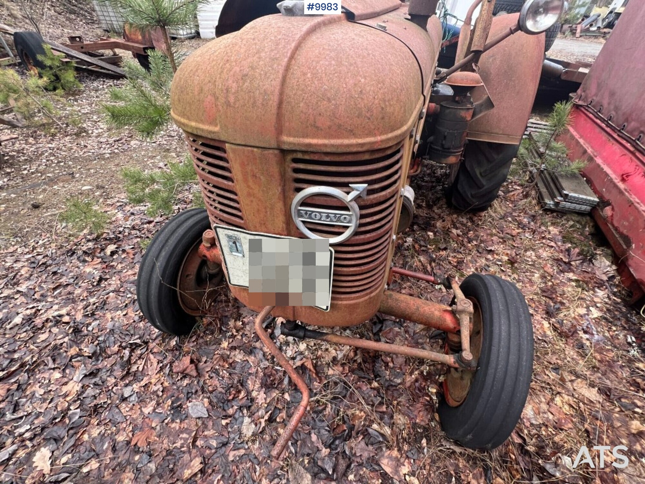 VOLVO BM T22 Reparation object - Τρακτέρ: φωτογραφία 3 VOLVO BM T22 Reparation object - Τρακτέρ: φωτογραφία 3