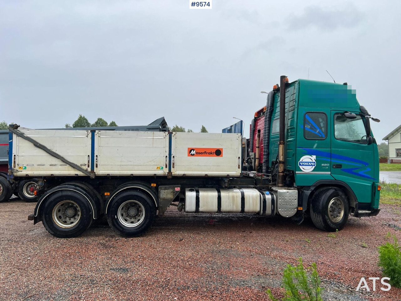 Φορτηγό με ανοιχτή καρότσα Volvo FH 520 6X4 Quick lock with flatbed: φωτογραφία 10