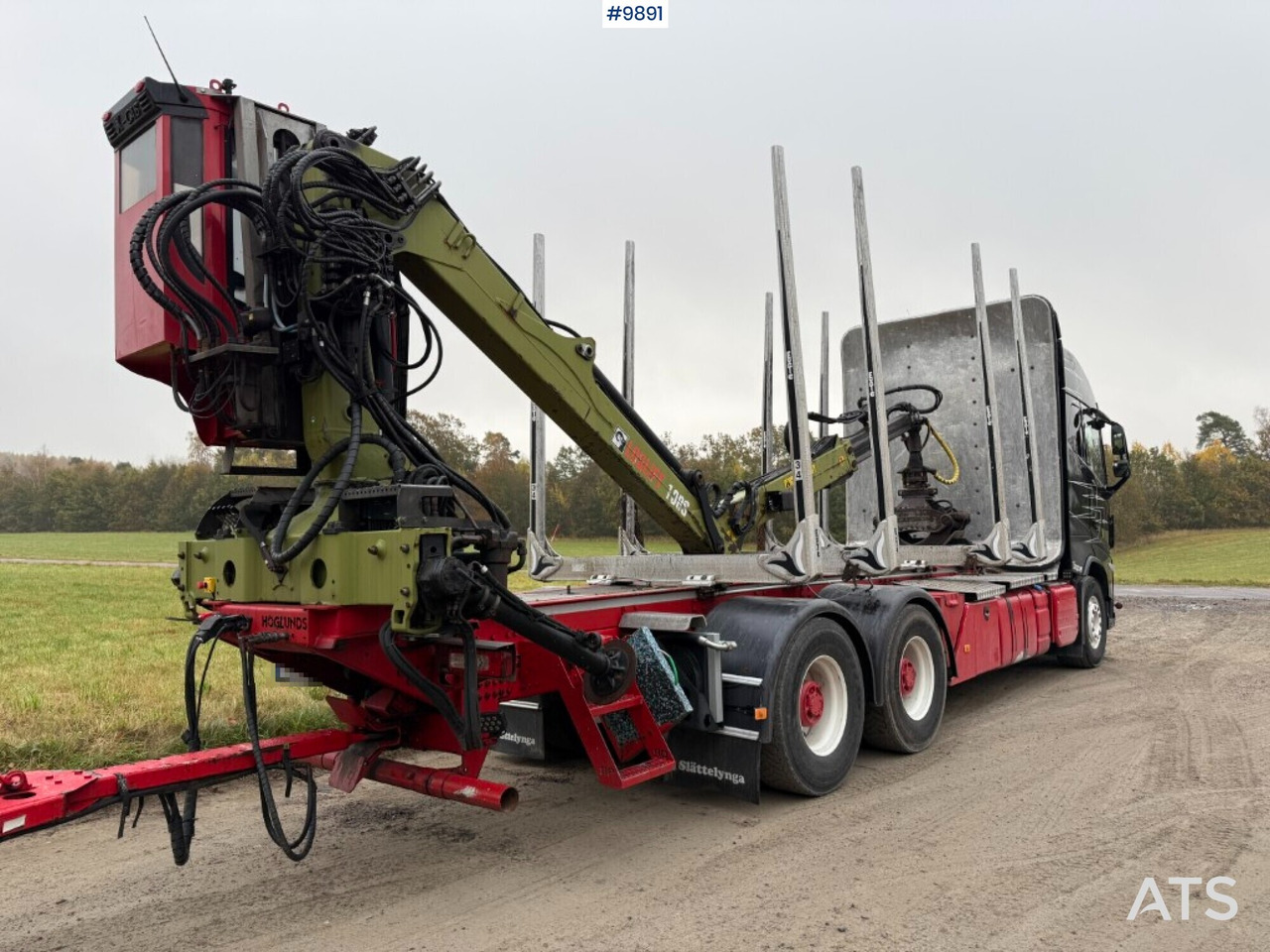 Volvo FH64 R Timber truck, trailer and crane - Φορτηγό ξυλείας, Φορτηγό με γερανό: φωτογραφία 2 Volvo FH64 R Timber truck, trailer and crane - Φορτηγό ξυλείας, Φορτηγό με γερανό: φωτογραφία 2