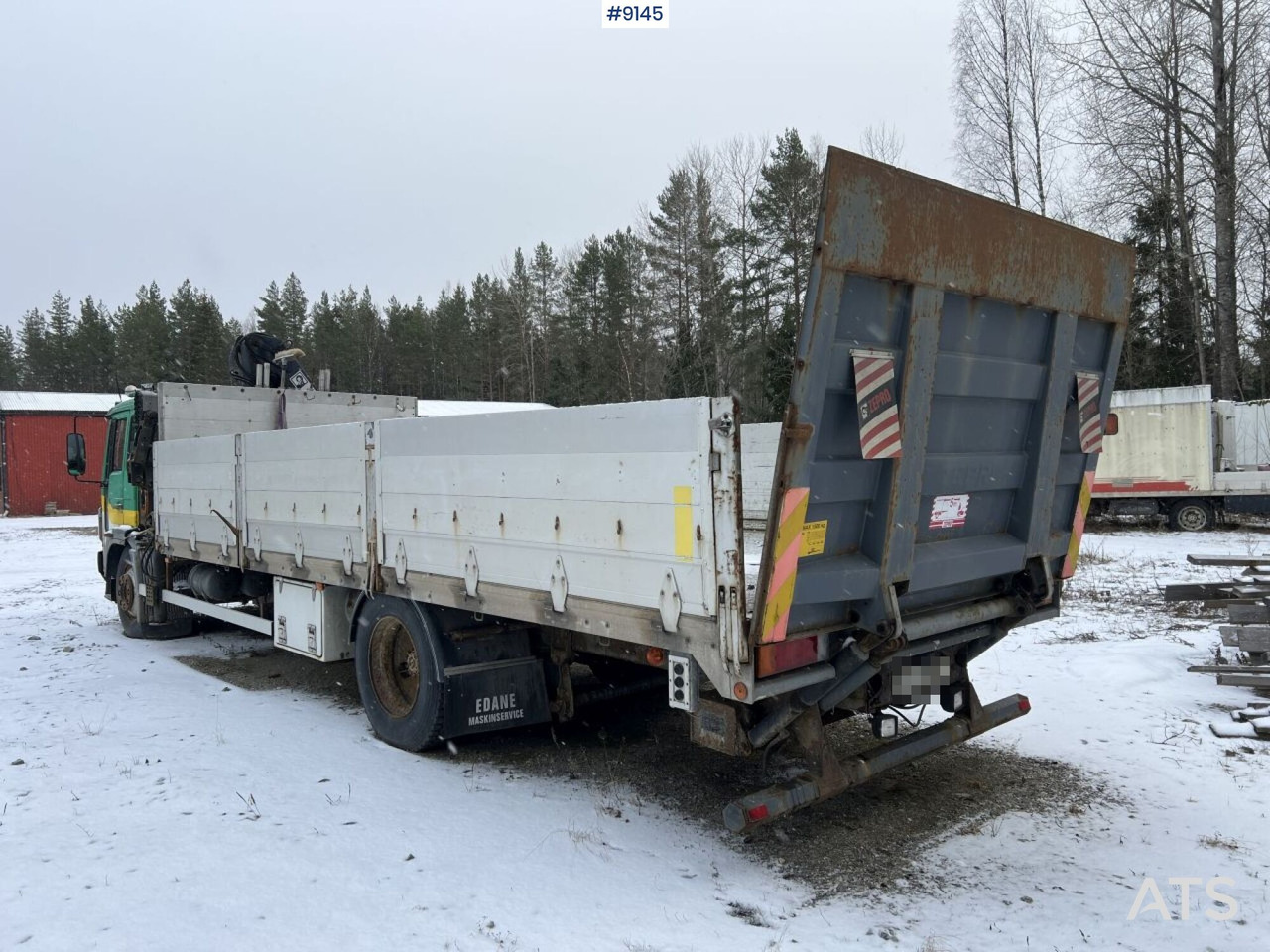 Volvo FL614 4x2 Förlängd med HIAB 105-3 - Φορτηγό με γερανό: φωτογραφία 3 Volvo FL614 4x2 Förlängd med HIAB 105-3 - Φορτηγό με γερανό: φωτογραφία 3