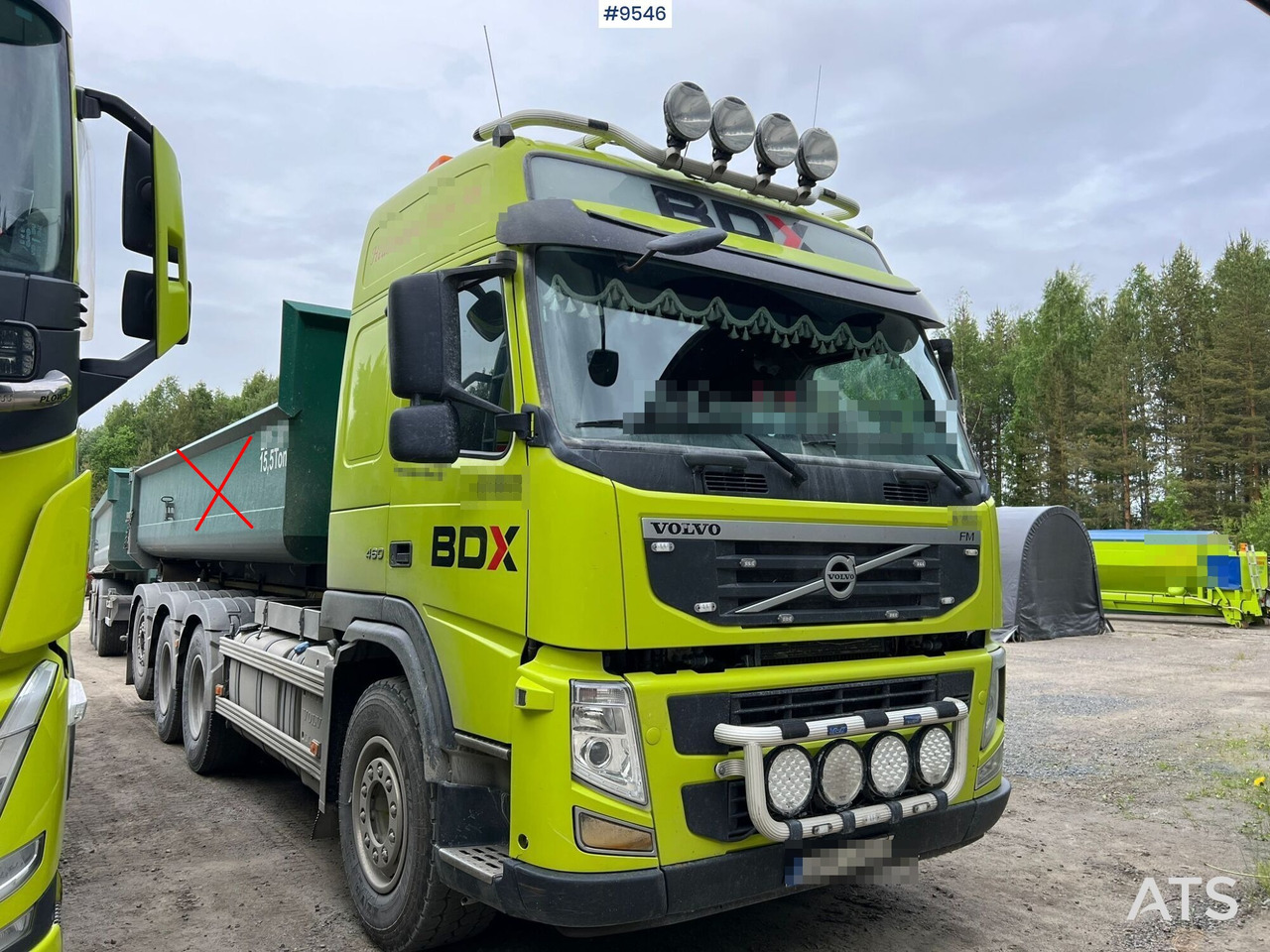 Volvo FM 8*4 Tridem Lastväxlare - Φορτηγό φόρτωσης γάντζου: φωτογραφία 2 Volvo FM 8*4 Tridem Lastväxlare - Φορτηγό φόρτωσης γάντζου: φωτογραφία 2