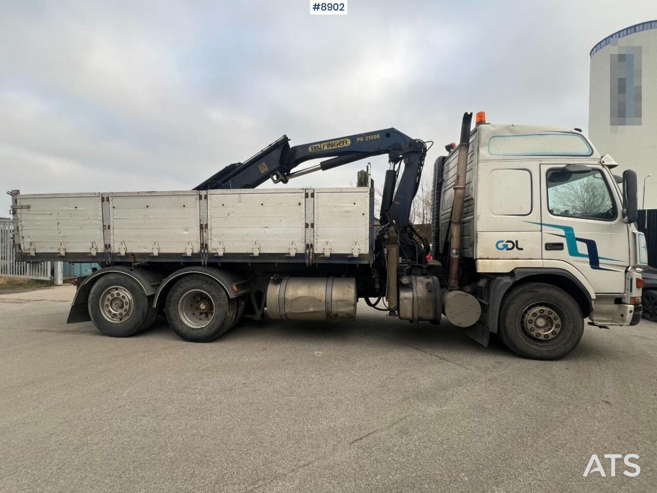 Volvo FM7 6*2 crane truck (VIDEO) - Φορτηγό με γερανό: φωτογραφία 3 Volvo FM7 6*2 crane truck (VIDEO) - Φορτηγό με γερανό: φωτογραφία 3