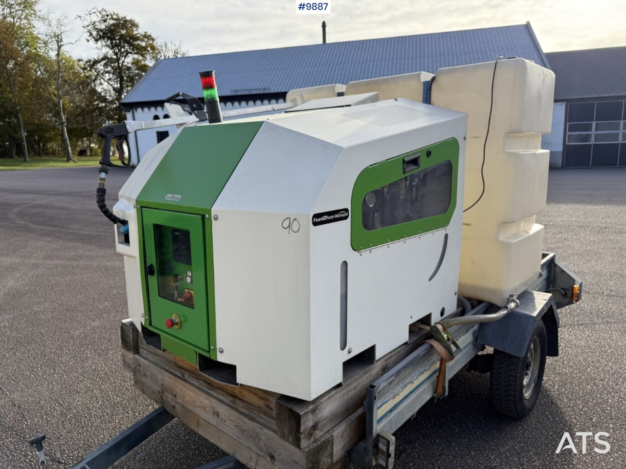 Weed control machine - Weedingtech Foamstream Municipal M1200 - Μηχανήματα κήπου: φωτογραφία 1 Weed control machine - Weedingtech Foamstream Municipal M1200 - Μηχανήματα κήπου: φωτογραφία 1