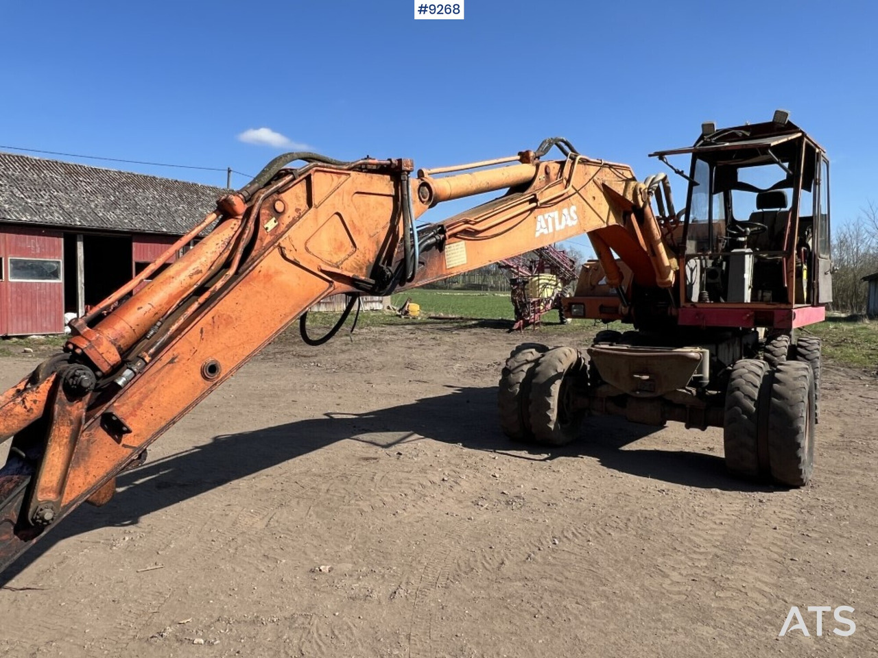 Wheel excavator Atlas 1302E - Rep object - Τροχοφόρος εκσκαφέας: φωτογραφία 2 Wheel excavator Atlas 1302E - Rep object - Τροχοφόρος εκσκαφέας: φωτογραφία 2