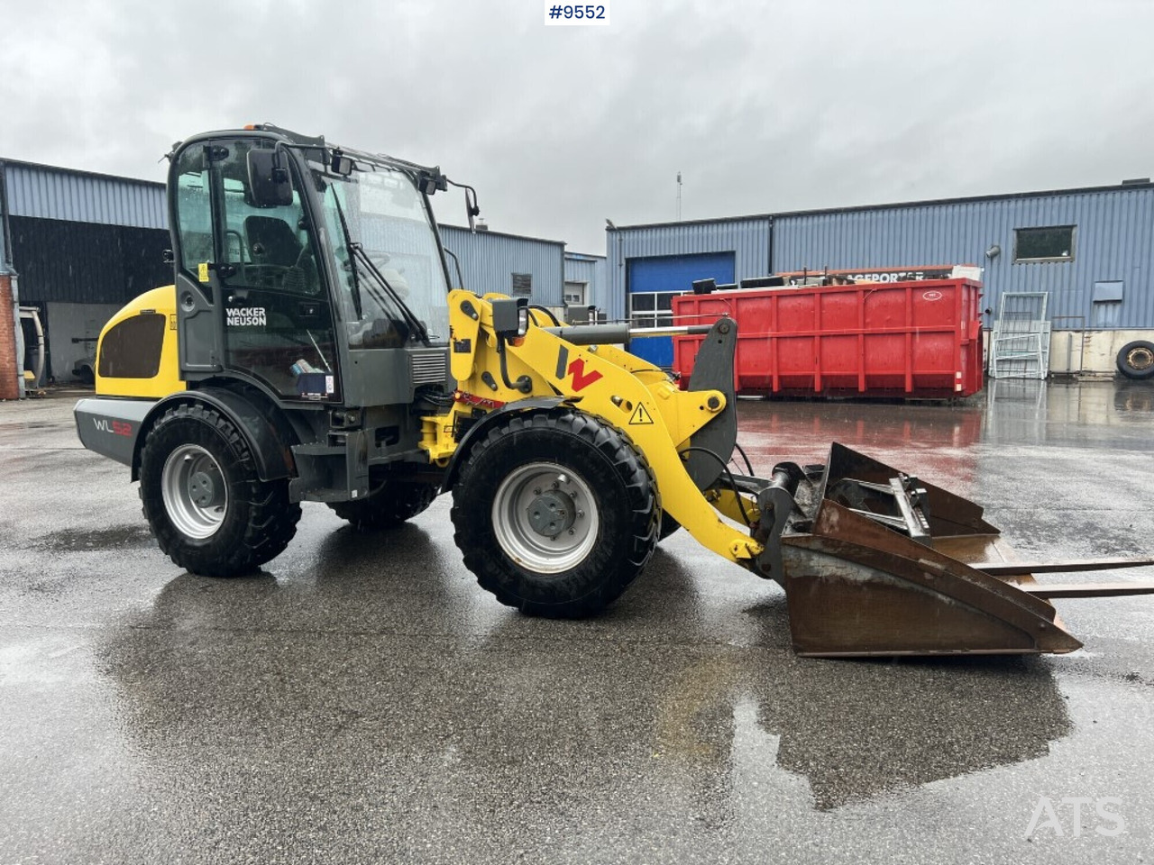 Wheel loader Wacker Neuson WL52 gears and tool stand - Ελαστιχοφόρος φορτωτής: φωτογραφία 2 Wheel loader Wacker Neuson WL52 gears and tool stand - Ελαστιχοφόρος φορτωτής: φωτογραφία 2