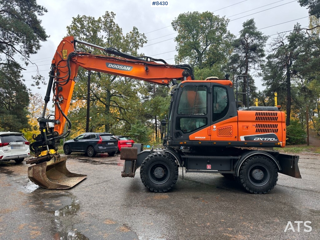 Wheeled Excavator Doosan DX170W (See video) - Τροχοφόρος εκσκαφέας: φωτογραφία 2 Wheeled Excavator Doosan DX170W (See video) - Τροχοφόρος εκσκαφέας: φωτογραφία 2