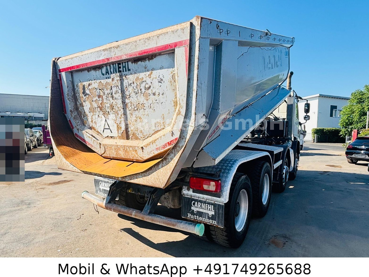 DAF CF 450 BB Carnehl Muldenkipper *Hardox/16,5m³ - Φορτηγό καδοφόρος φορτωτής: φωτογραφία 5 DAF CF 450 BB Carnehl Muldenkipper *Hardox/16,5m³ - Φορτηγό καδοφόρος φορτωτής: φωτογραφία 5
