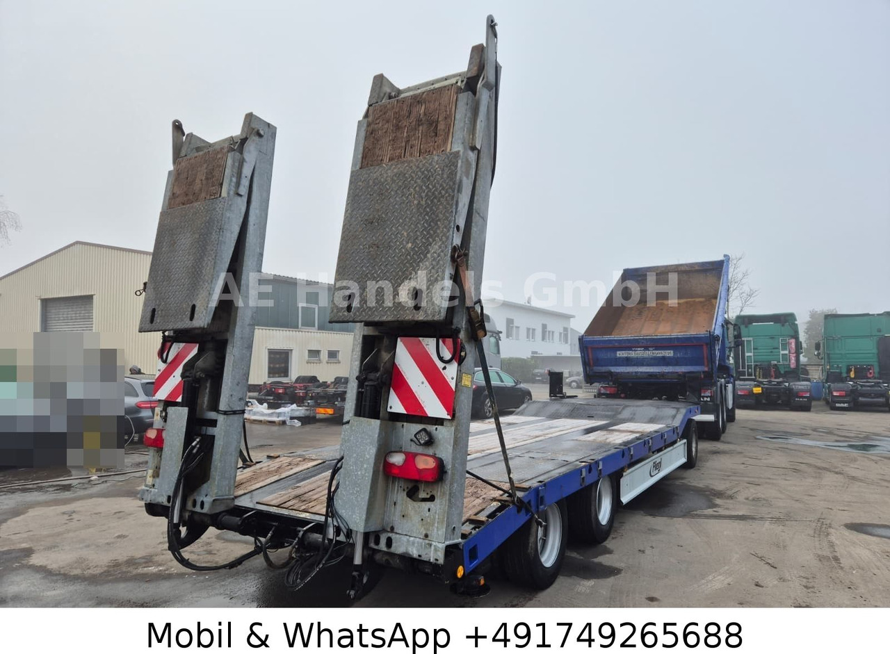 Fliegl DTS 300 Drehschemel Tieflader*Hydraulische Rampe - Ρυμούλκα με χαμηλό δάπεδο: φωτογραφία 3 Fliegl DTS 300 Drehschemel Tieflader*Hydraulische Rampe - Ρυμούλκα με χαμηλό δάπεδο: φωτογραφία 3