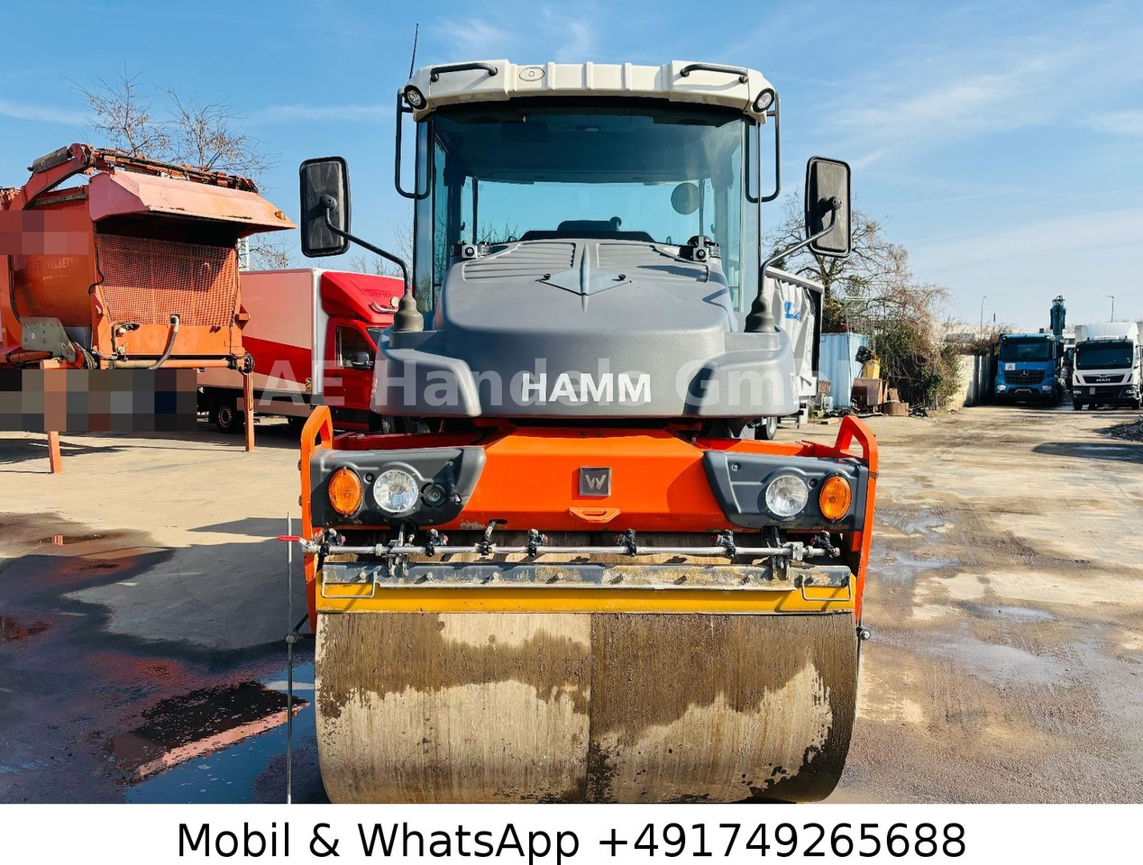 Hamm DV+ 90i VO-S Tandemwalze *Streuer/Schneider - Ασφαλτικός οδοστρωτήρας: φωτογραφία 4 Hamm DV+ 90i VO-S Tandemwalze *Streuer/Schneider - Ασφαλτικός οδοστρωτήρας: φωτογραφία 4
