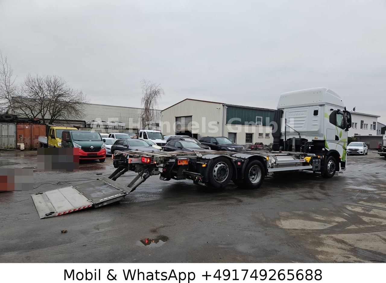 Iveco SWay 460 AS BDF LNG *Retader/Lenk+Lift/LBW/Multi - Φορτηγό μεταφοράς εμπορευματοκιβωτίων/ Κινητό αμάξωμα: φωτογραφία 3 Iveco SWay 460 AS BDF LNG *Retader/Lenk+Lift/LBW/Multi - Φορτηγό μεταφοράς εμπορευματοκιβωτίων/ Κινητό αμάξωμα: φωτογραφία 3