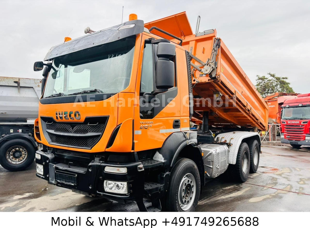 Iveco Trakker 410 E6 BB 6x4 Meiller-Kipper *10m³/AHK - Φορτηγό ανατρεπόμενο: φωτογραφία 1 Iveco Trakker 410 E6 BB 6x4 Meiller-Kipper *10m³/AHK - Φορτηγό ανατρεπόμενο: φωτογραφία 1