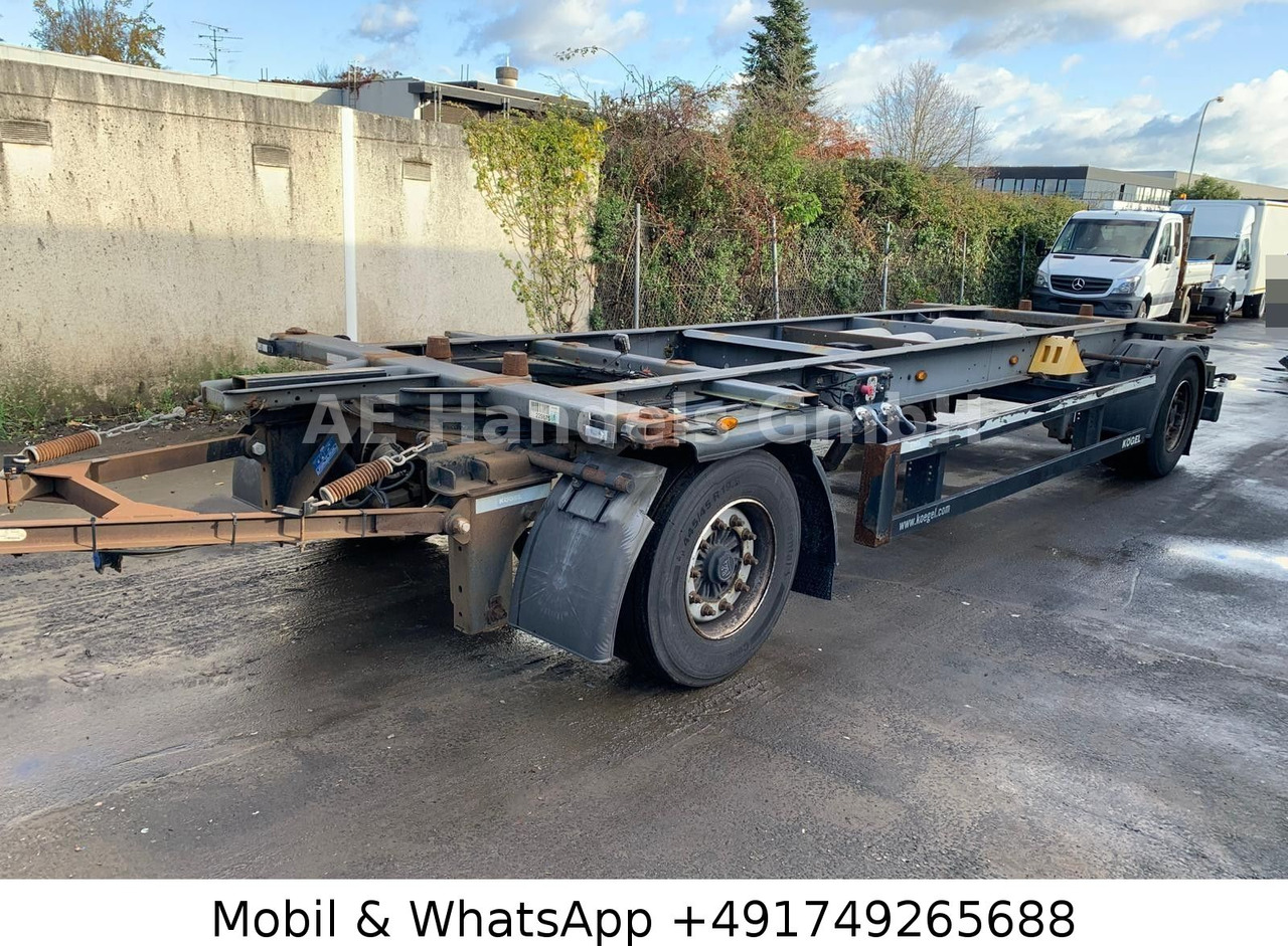 Kögel AW 18 BDF Drehschemel *Scheibenbremsen/Vollluft - Ρυμούλκα μεταφοράς εμπορευματοκιβωτίων/ Κινητό αμάξωμα: φωτογραφία 5 Kögel AW 18 BDF Drehschemel *Scheibenbremsen/Vollluft - Ρυμούλκα μεταφοράς εμπορευματοκιβωτίων/ Κινητό αμάξωμα: φωτογραφία 5