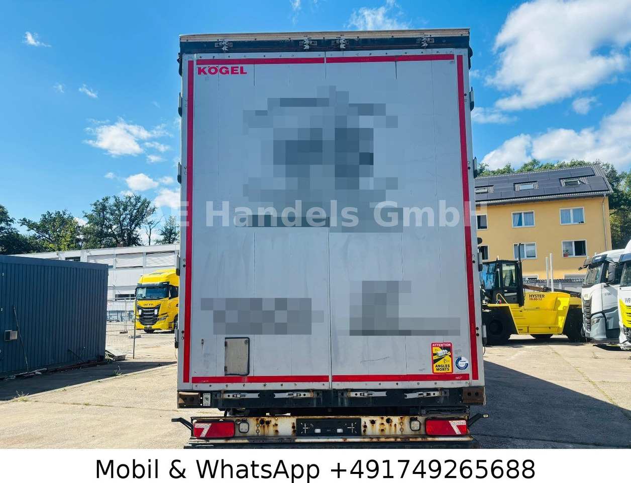 Kögel S24-1 MEGA *Edscha/Tautliner/Lift/Wabco - Επικαθήμενο κουρτίνα: φωτογραφία 5 Kögel S24-1 MEGA *Edscha/Tautliner/Lift/Wabco - Επικαθήμενο κουρτίνα: φωτογραφία 5