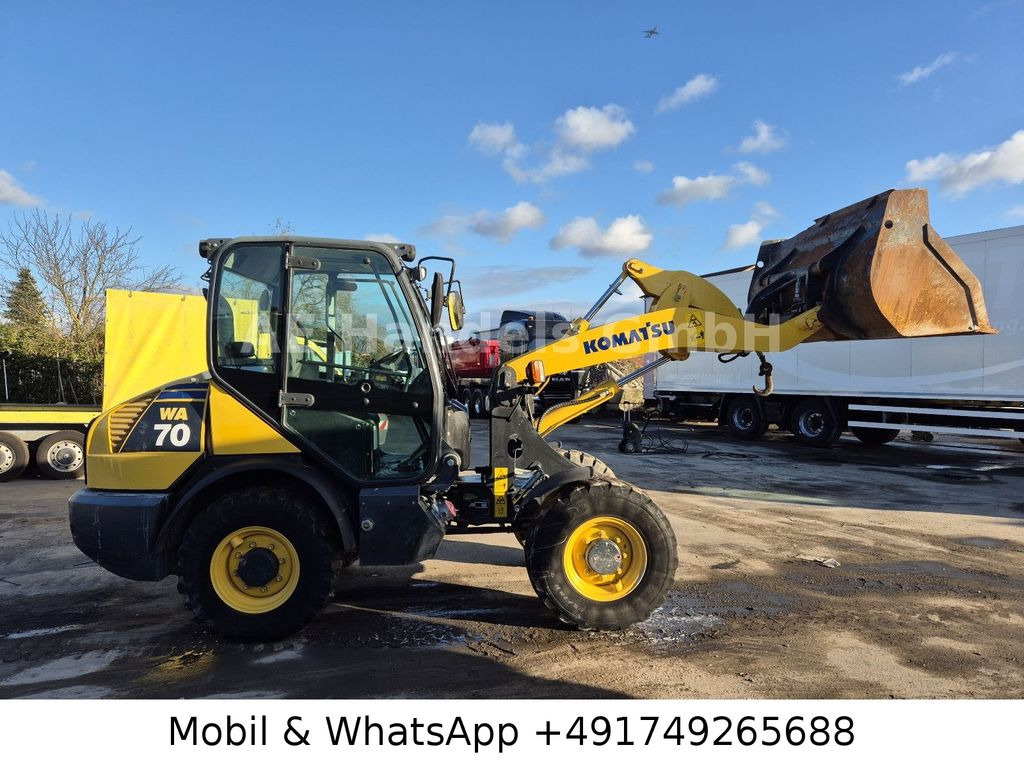 Komatsu WA70-7 *Schaufel-1,5m³/Gabel/Schnellwechsler Komatsu WA70-7 *Schaufel-1,5m³/Gabel/Schnellwechsler - Ελαστιχοφόρος φορτωτής: φωτογραφία 4 Komatsu WA70-7 *Schaufel-1,5m³/Gabel/Schnellwechsler Komatsu WA70-7 *Schaufel-1,5m³/Gabel/Schnellwechsler - Ελαστιχοφόρος φορτωτής: φωτογραφία 4