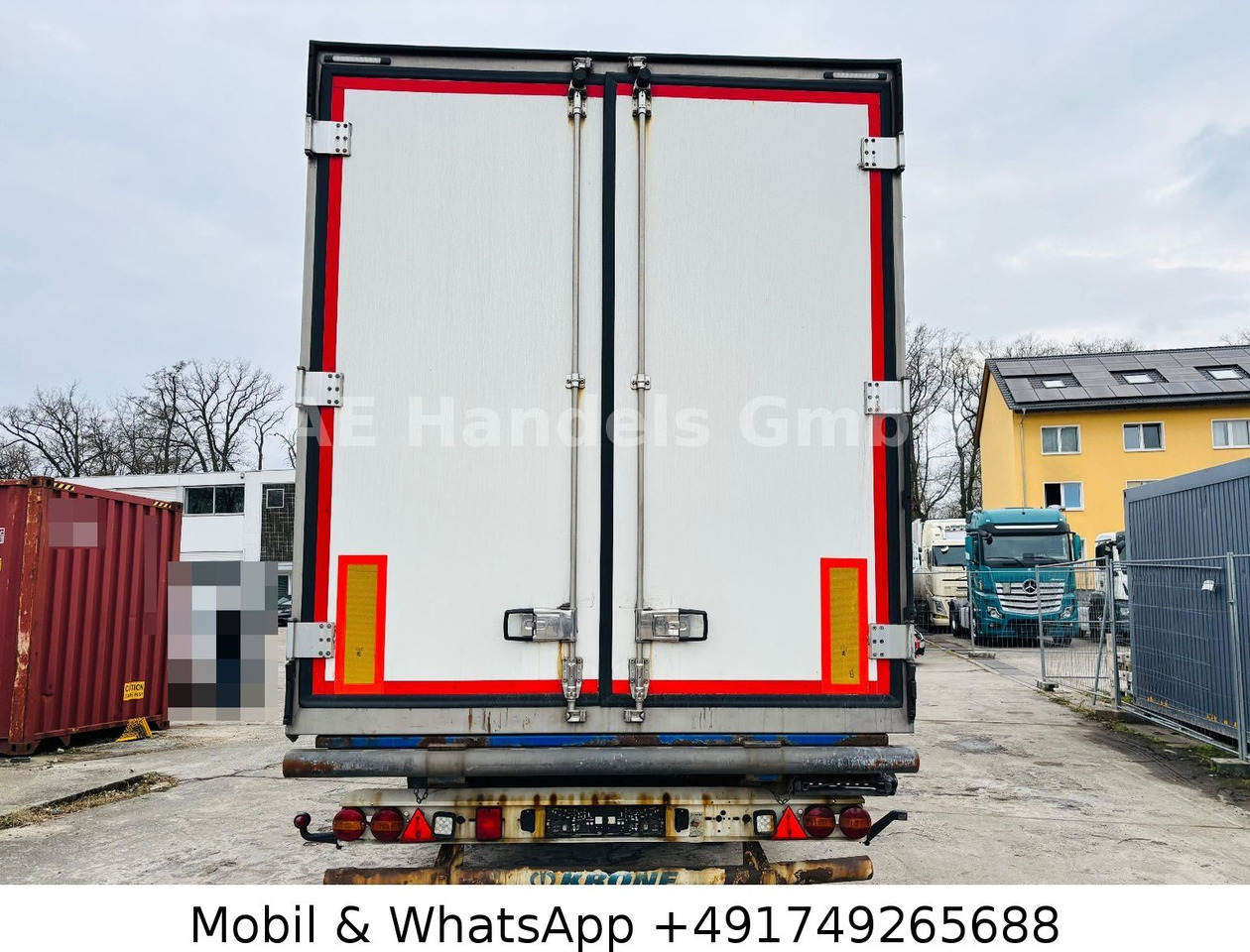Krone SD *Carrier-Vector-1950/Doppelstock/+-30°/1.Lift - Επικαθήμενο ψυγείο: φωτογραφία 5 Krone SD *Carrier-Vector-1950/Doppelstock/+-30°/1.Lift - Επικαθήμενο ψυγείο: φωτογραφία 5