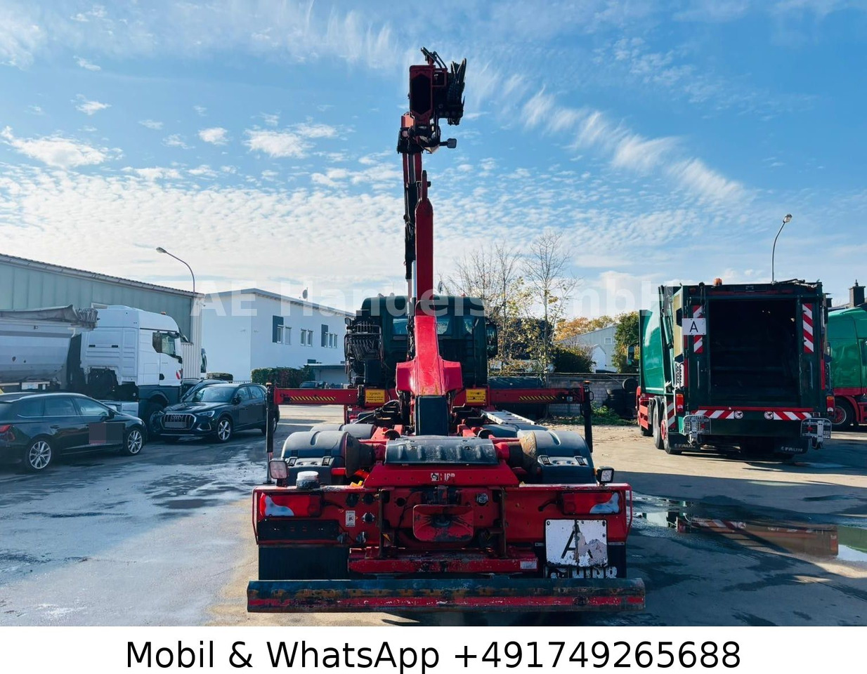 MAN TGS 26.400 6x2 Hiab XR21/HiabSpace3000 *Retarder - Φορτηγό φόρτωσης γάντζου, Φορτηγό με γερανό: φωτογραφία 5 MAN TGS 26.400 6x2 Hiab XR21/HiabSpace3000 *Retarder - Φορτηγό φόρτωσης γάντζου, Φορτηγό με γερανό: φωτογραφία 5