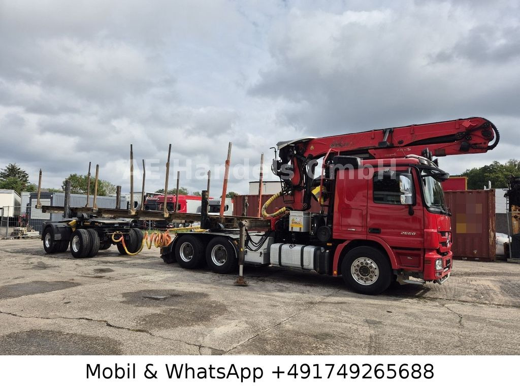 Mercedes-Benz Actros III 2660 L BL 6x4 *Retarder/AP/Palfinger - Τράκτορας: φωτογραφία 2 Mercedes-Benz Actros III 2660 L BL 6x4 *Retarder/AP/Palfinger - Τράκτορας: φωτογραφία 2