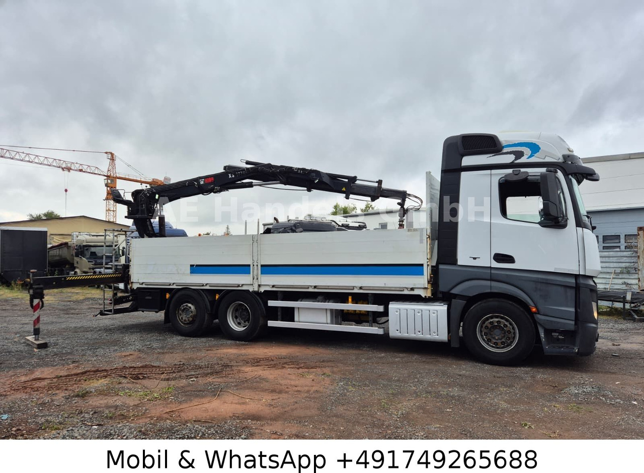Mercedes-Benz Actros IV 2645 L LL 6x2 *Retarder/Hiab-177K-Pro - Φορτηγό με γερανό: φωτογραφία 4 Mercedes-Benz Actros IV 2645 L LL 6x2 *Retarder/Hiab-177K-Pro - Φορτηγό με γερανό: φωτογραφία 4