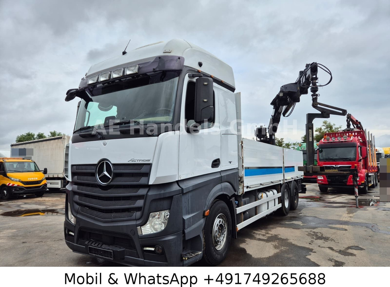 Mercedes-Benz Actros IV 2645 L LL 6x2 *Retarder/Hiab-177K-Pro - Φορτηγό με γερανό: φωτογραφία 1 Mercedes-Benz Actros IV 2645 L LL 6x2 *Retarder/Hiab-177K-Pro - Φορτηγό με γερανό: φωτογραφία 1