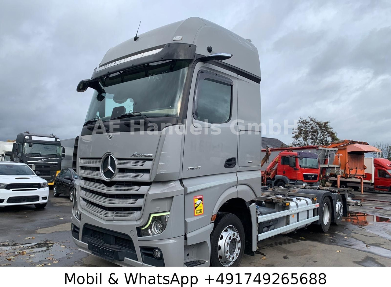 Mercedes-Benz Actros V 2545 BigSpace LL*Retarder/LBW/Lenk+Lift - Φορτηγό μεταφοράς εμπορευματοκιβωτίων/ Κινητό αμάξωμα: φωτογραφία 1 Mercedes-Benz Actros V 2545 BigSpace LL*Retarder/LBW/Lenk+Lift - Φορτηγό μεταφοράς εμπορευματοκιβωτίων/ Κινητό αμάξωμα: φωτογραφία 1