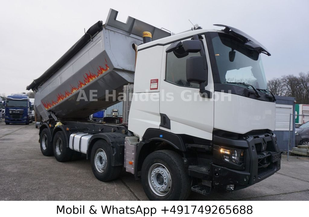 Renault C520 BB 8x4*Kempf-Thermo-Stahl-15m³/AP/Rollplane - Φορτηγό ανατρεπόμενο: φωτογραφία 1 Renault C520 BB 8x4*Kempf-Thermo-Stahl-15m³/AP/Rollplane - Φορτηγό ανατρεπόμενο: φωτογραφία 1