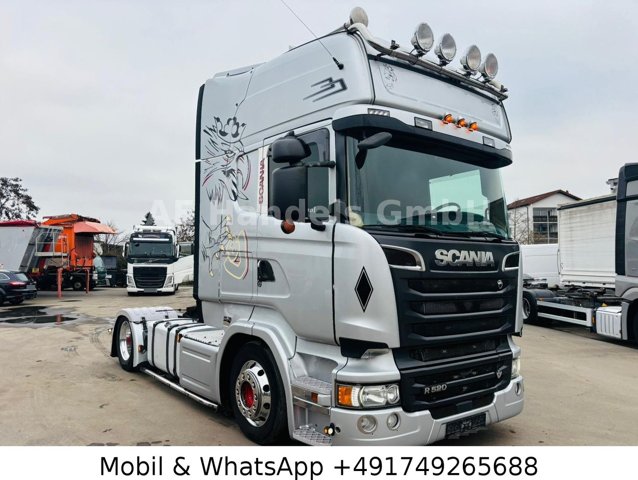 Scania R520 V8 TopLine LL Low *Retarder/Hubsattel/ACC - Τράκτορας: φωτογραφία 1 Scania R520 V8 TopLine LL Low *Retarder/Hubsattel/ACC - Τράκτορας: φωτογραφία 1